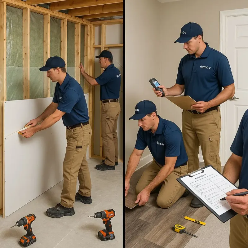 Repairs and Reconstruction process in Henniker, NH
