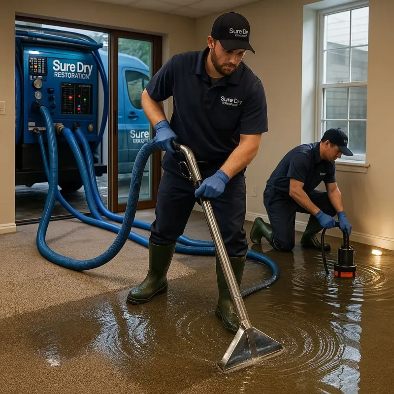 Water Extraction and Removal process in Henniker, NH
